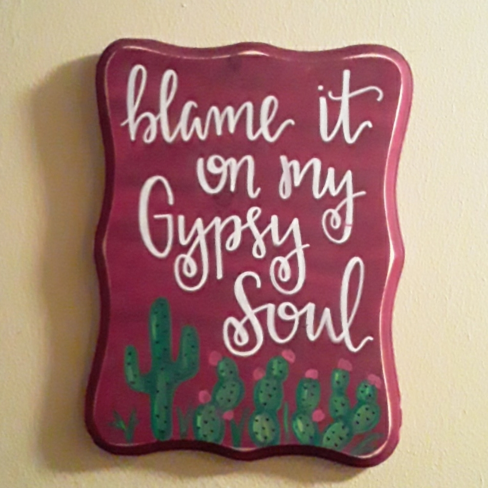 11.5" x 8.5" wall art.